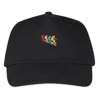 Skateboarding Skateboarder Skateboard Retro - Kids’ Baseball Cap - black - Front