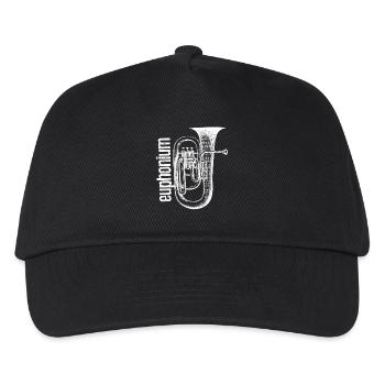 Euphonium Shirts - Kids’ Baseball Cap - black - Front