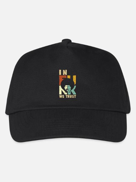 En funk on fait confiance - Casquette de baseball Enfant - noir