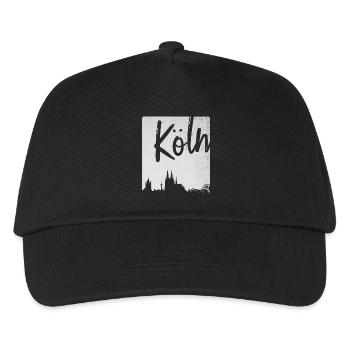Köln - Kinder Basecap - Schwarz - Vorne