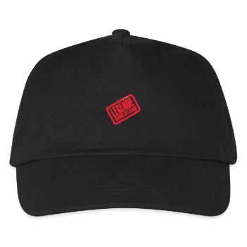 Adjustable Reclining Legend Design Retiree - Kids’ Baseball Cap - black - Front