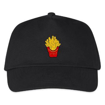 Fries French Fries Frits | Frits Shirt - Kids’ Baseball Cap - black - Front