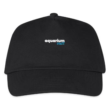 funny aquarium aquarist aquarium gift - Kids’ Baseball Cap - black - Front