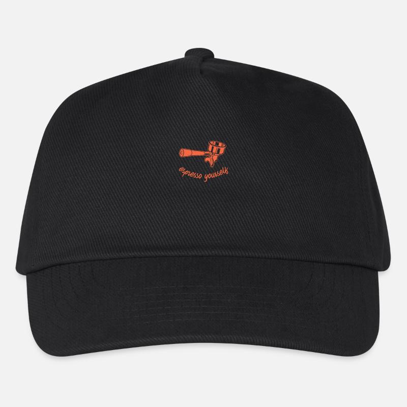 Espresso Youself - Kinder Basecap - Schwarz