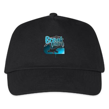Breakdance - Kinder Basecap - Schwarz - Vorne