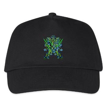 Vincent van Gogh Iris Schwertlilien | Jack Joblin - Kinder Basecap - Schwarz - Vorne