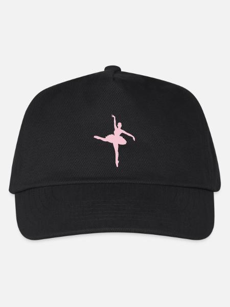 Ballett Balletttanzen Ballerina - Kinder Basecap - Schwarz