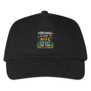 Élevage de poissons d'aquarium - Casquette de baseball Enfant - noir - Devant