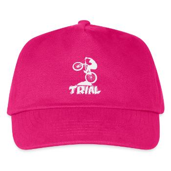 Bike Trial - bicycle - Kids’ Baseball Cap - fuchsia - Front