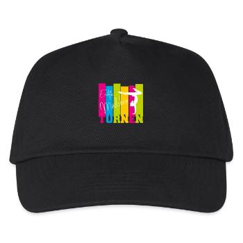 Real girls gymnastics gift idea for gymnast - Kids’ Baseball Cap - black - Front