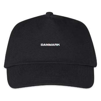 Danemark Danemark - Casquette de baseball Enfant - noir - Devant