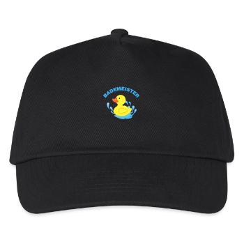 Bademeister - Kinder Basecap - Schwarz - Vorne