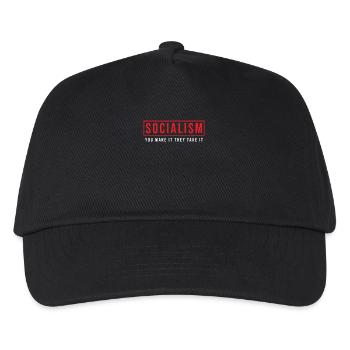 Anti socialism - Kids’ Baseball Cap - black - Front