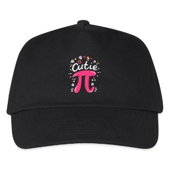 Pi Tag Pi Mathe - Kinder Basecap - Schwarz - Vorne