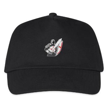 Knights Templar Knight Middle Ages - Kids’ Baseball Cap - black - Front