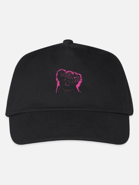 Koala Koalabär - Kinder Basecap - Schwarz