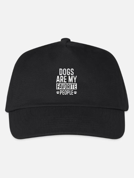 lustiger Hunde Spruch für Hundeliebhaber - Kinder Basecap - Schwarz