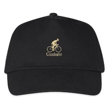 Cycologist Road Bike Road Cyclist - Kids’ Baseball Cap - black - Front