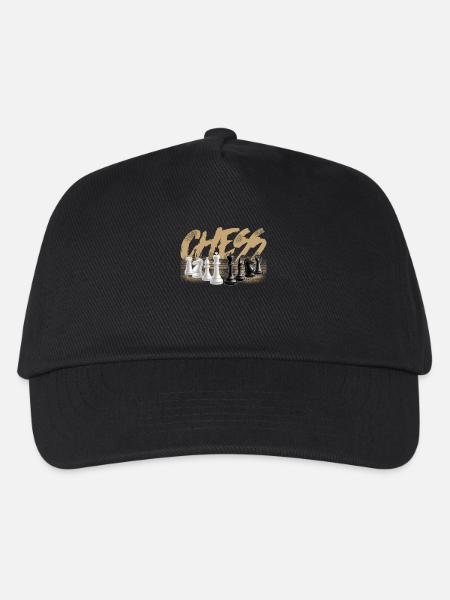 Échecs - Casquette de baseball Enfant - noir