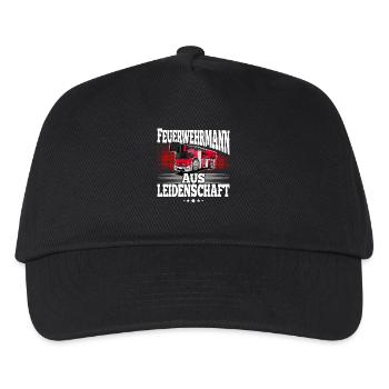 Firefighter - Kids’ Baseball Cap - black - Front