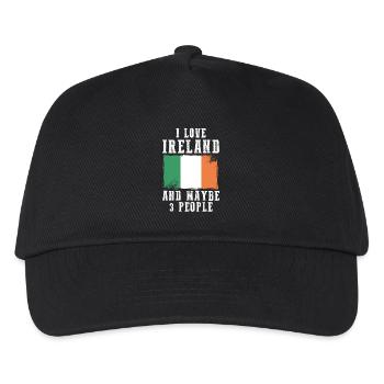 Ireland flag Irish Irish funny sayings - Kids’ Baseball Cap - black - Front