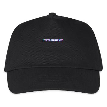 Schranz Techno Rave Festival Synth Party - Kinder Basecap - Schwarz - Vorne