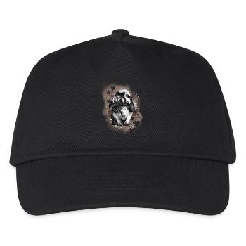 Rabbit - Kids’ Baseball Cap - black - Front