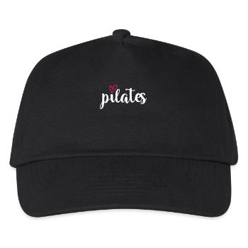 Pilates Training Fitness - Casquette de baseball Enfant - noir - Devant
