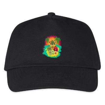 Fruit South Fruit South Seas Fruits Fantasy Vitamins - Kids’ Baseball Cap - black - Front