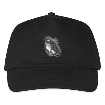 Hase Kaninchen - Kinder Basecap - Schwarz - Vorne