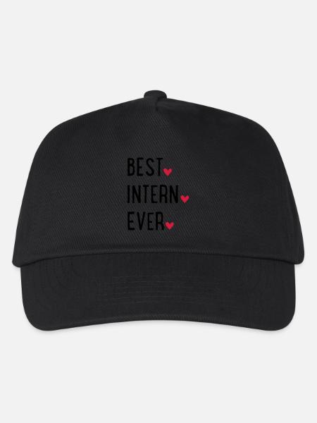 Intern - Kids’ Baseball Cap - black