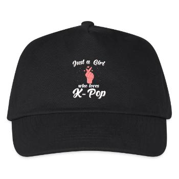 Kpop K-Pop saying funny - Kids’ Baseball Cap - black - Front
