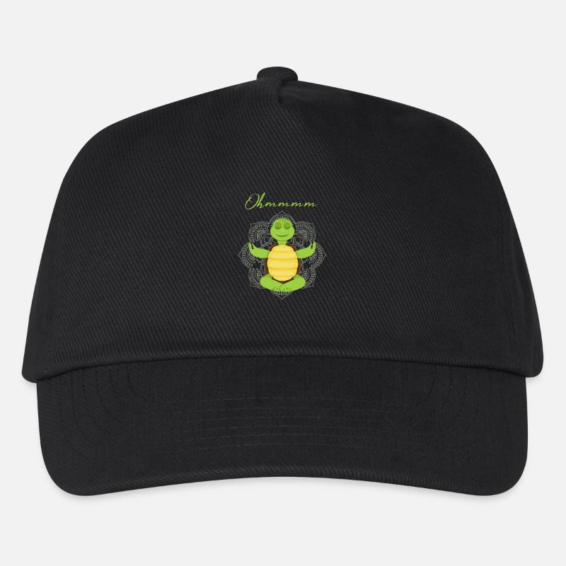 Schildkröte - Kinder Basecap - Schwarz