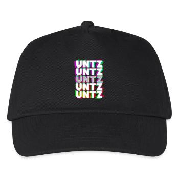 Untz Untz Untz Techno Raver - Kids’ Baseball Cap - black - Front