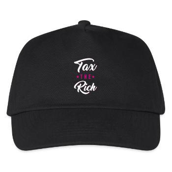 Tax the Rich - Kids’ Baseball Cap - black - Front