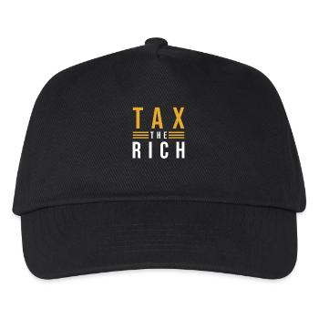 Tax the Rich - Kids’ Baseball Cap - black - Front