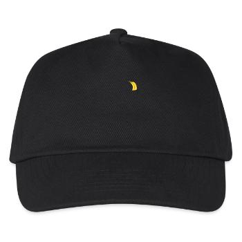 Drôle de banane dans la poche poitrine Festival Drôle - Casquette de baseball Enfant - noir - Devant
