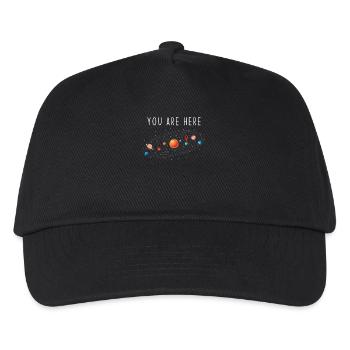 Système solaire - Casquette de baseball Enfant - noir - Devant