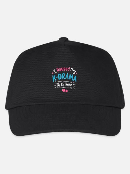 K-Drama Koreanisches Drama K-Drama-Fans - Kinder Basecap - Schwarz