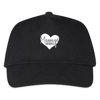 Massage therapist massage therapy - Kids’ Baseball Cap - black - Front