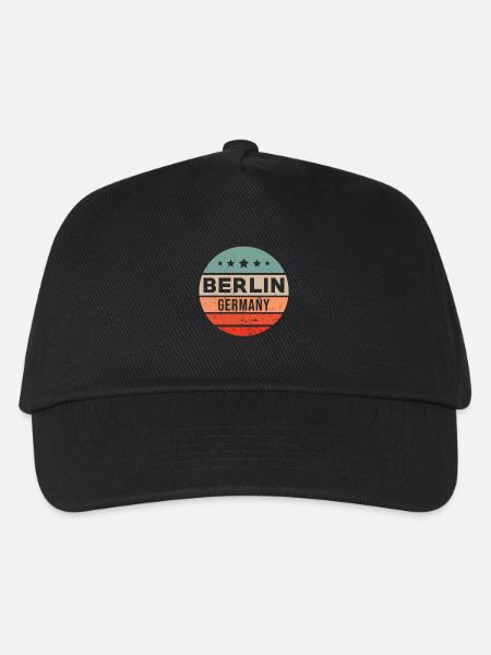 Berlin - Casquette de baseball Enfant - noir