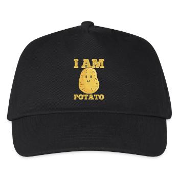 Potato Kawaii - Kids’ Baseball Cap - black - Front