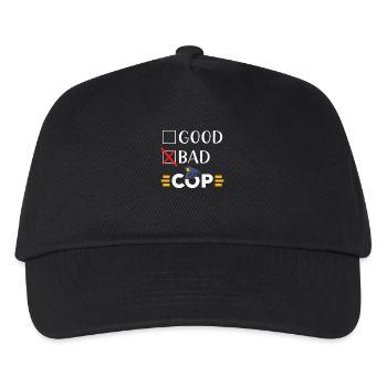 Police de police drôle - Casquette de baseball Enfant - noir - Devant