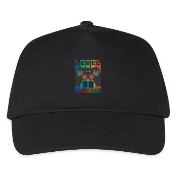 Lustige Gamer Level 30 Entsperrt 30. Geburtstagsgeschenk - Kinder Basecap - Schwarz - Vorne
