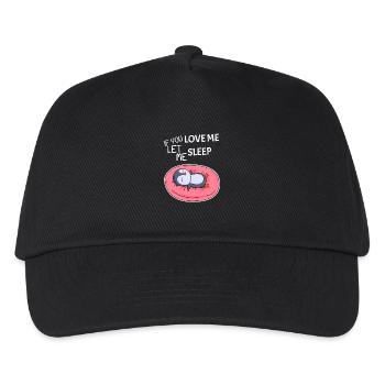 Funny saying funny sayings gift - Kids’ Baseball Cap - black - Front