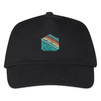 Math Teacher Mathematics Design - Kids’ Baseball Cap - black - Front