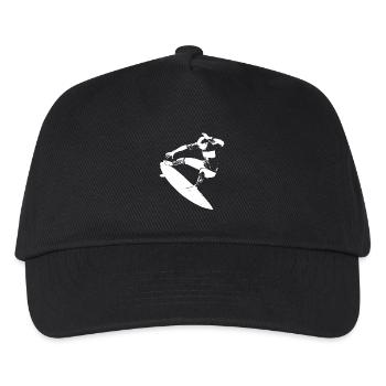 Surf surf surf - Casquette de baseball Enfant - noir - Devant