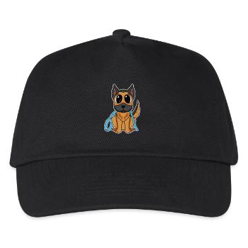 German Shepherd - Kids’ Baseball Cap - black - Front
