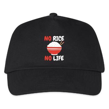 Riz Philippines Philippines asiatiques - Casquette de baseball Enfant - noir - Devant