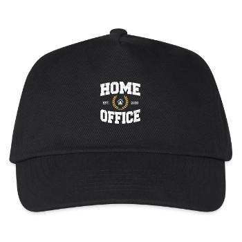 Home Office Est 2020 Home Working Home Office - Kids’ Baseball Cap - black - Front